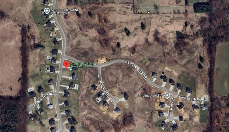 Braeside Golf Club - Aerial Map (newer photo)